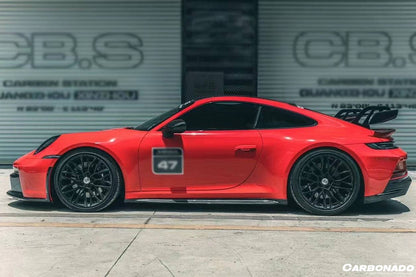 Carbonado 2019-2024 Porsche 911 992 Carrera& S    4    4S    Targa   Cabriolet GT3 Style Side Skirts