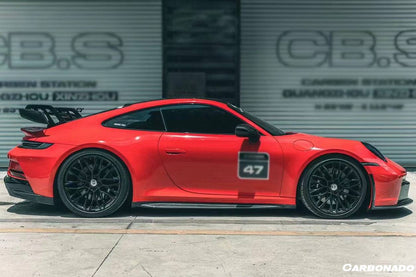 Carbonado 2019-2024 Porsche 911 992 Carrera& S    4    4S    Targa   Cabriolet GT3 Style Side Skirts