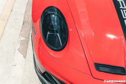 Carbonado 2019-2024 Porsche 911 992 Carrera & S & 4 & 4S & Targa & Turbo S GT3 Style Hood