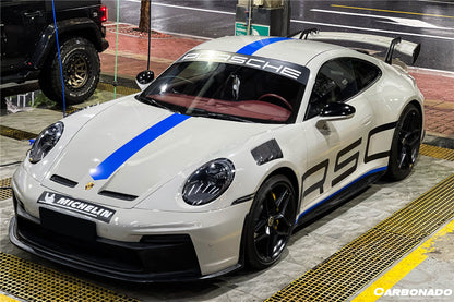 Carbonado 2019-2024 Porsche 911 992 Carrera & S & 4 & 4S & Targa & Turbo S GT3 Style Hood