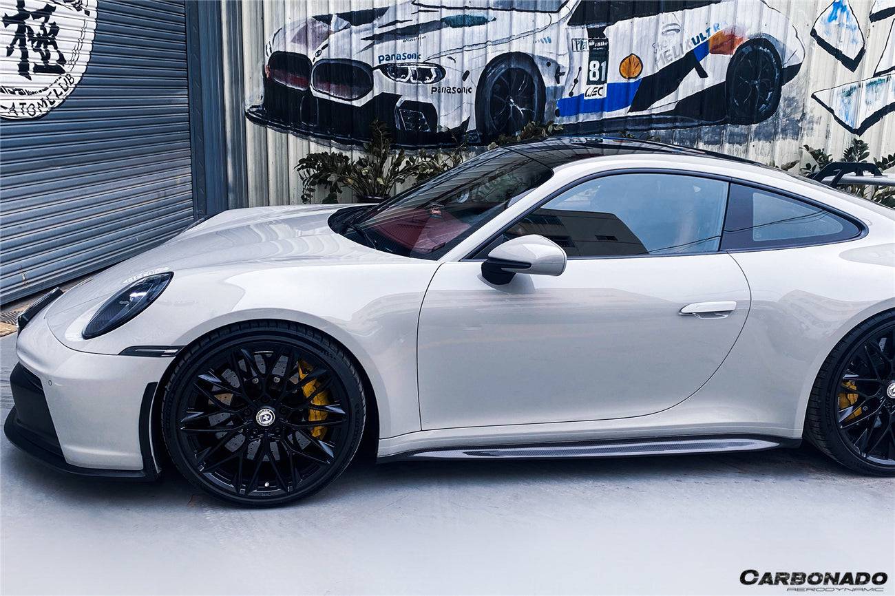 Carbonado 2019-2024 Porsche 911 992 Carrera& S    4    4S    Targa   Cabriolet GT3 Style Side Skirts
