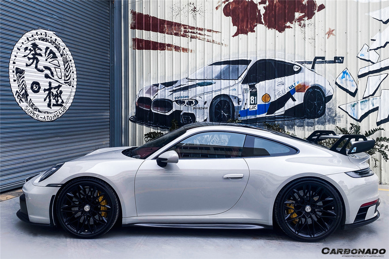 Carbonado 2019-2024 Porsche 911 992 Carrera& S    4    4S    Targa   Cabriolet GT3 Style Side Skirts