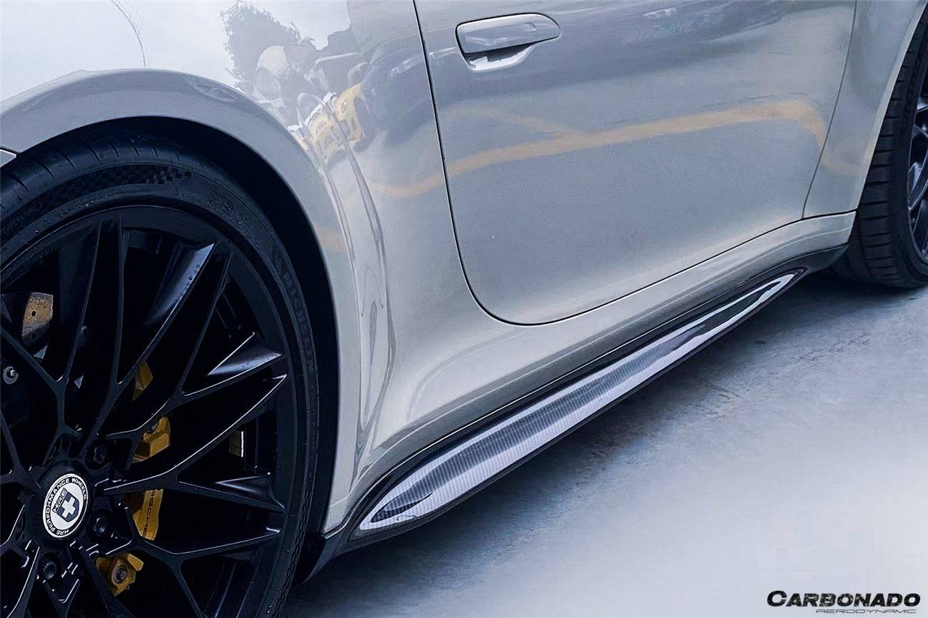 Carbonado 2019-2024 Porsche 911 992 Carrera& S    4    4S    Targa   Cabriolet GT3 Style Side Skirts