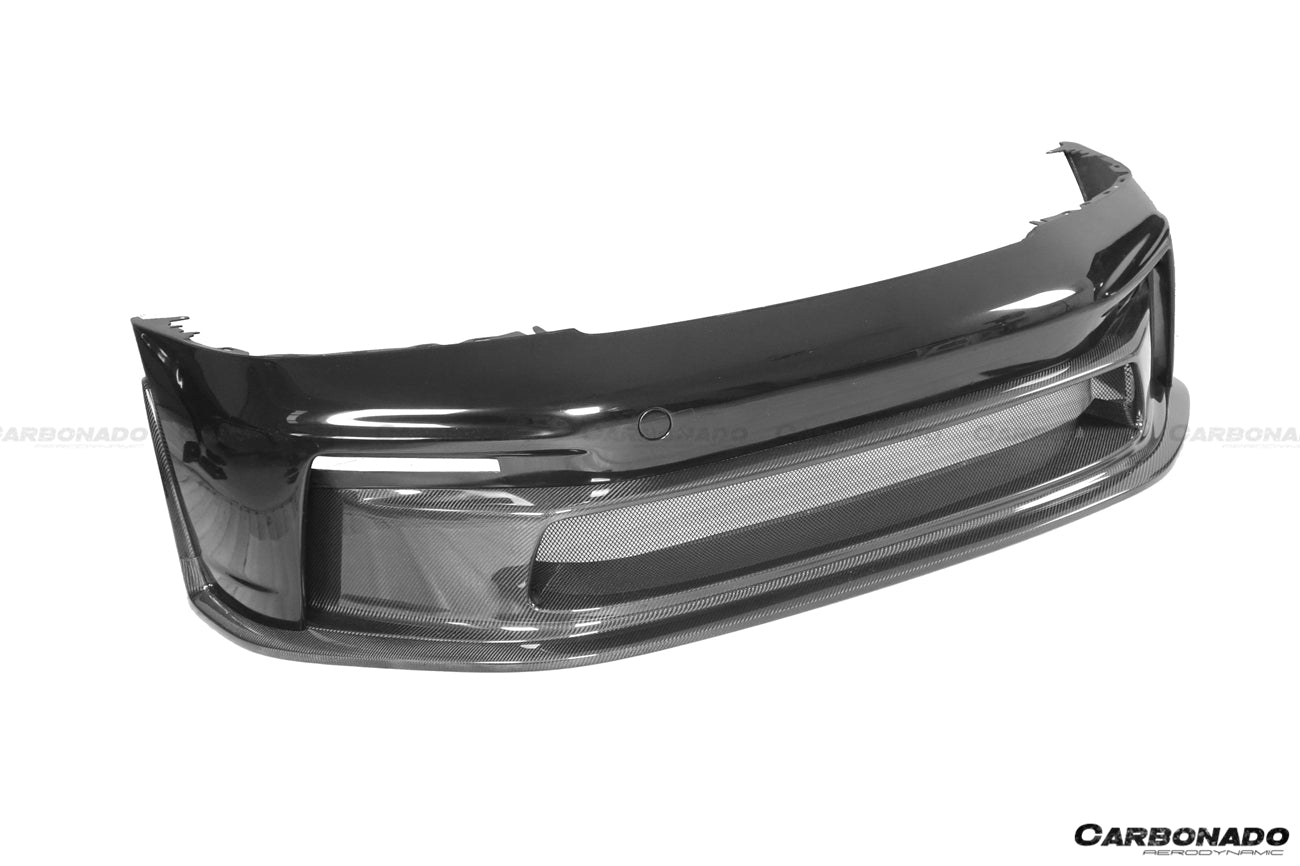 Carbonado 2019-2024 Porsche 911 992 Carrera S 4 4S Targa Cabriolet GT3 estilo parachoques delantero