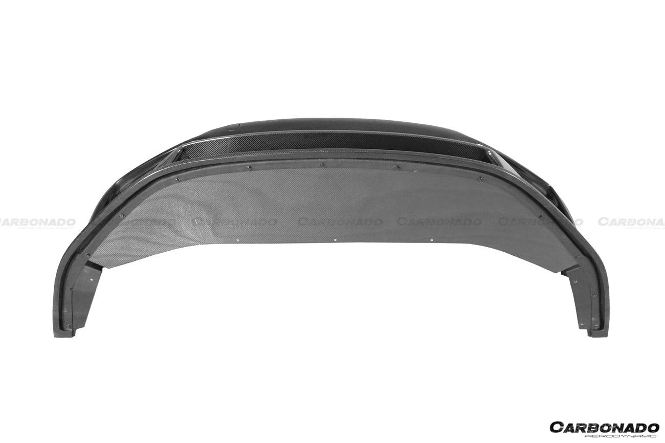 Carbonado 2019-2024 Porsche 911 992 Carrera S 4 4S Targa Cabriolet GT3 estilo parachoques delantero