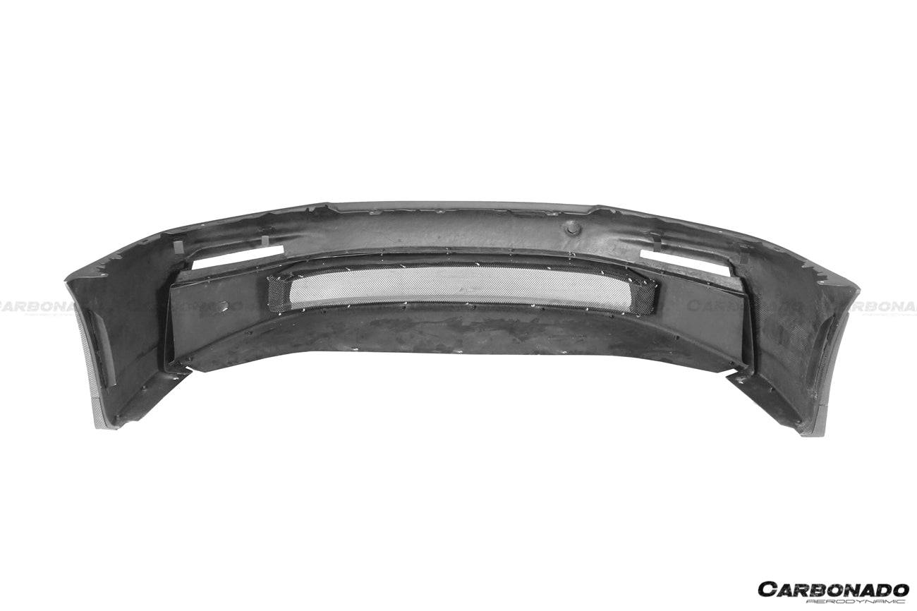 Carbonado 2019-2024 Porsche 911 992 Carrera S 4 4S Targa Cabriolet GT3 estilo parachoques delantero