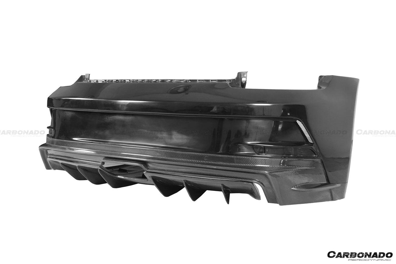 Carbonado 2019-2024 Porsche 911 992 Carrera  S  4  4S  Targa  Cabriolet GT3 Style Rear Bumper