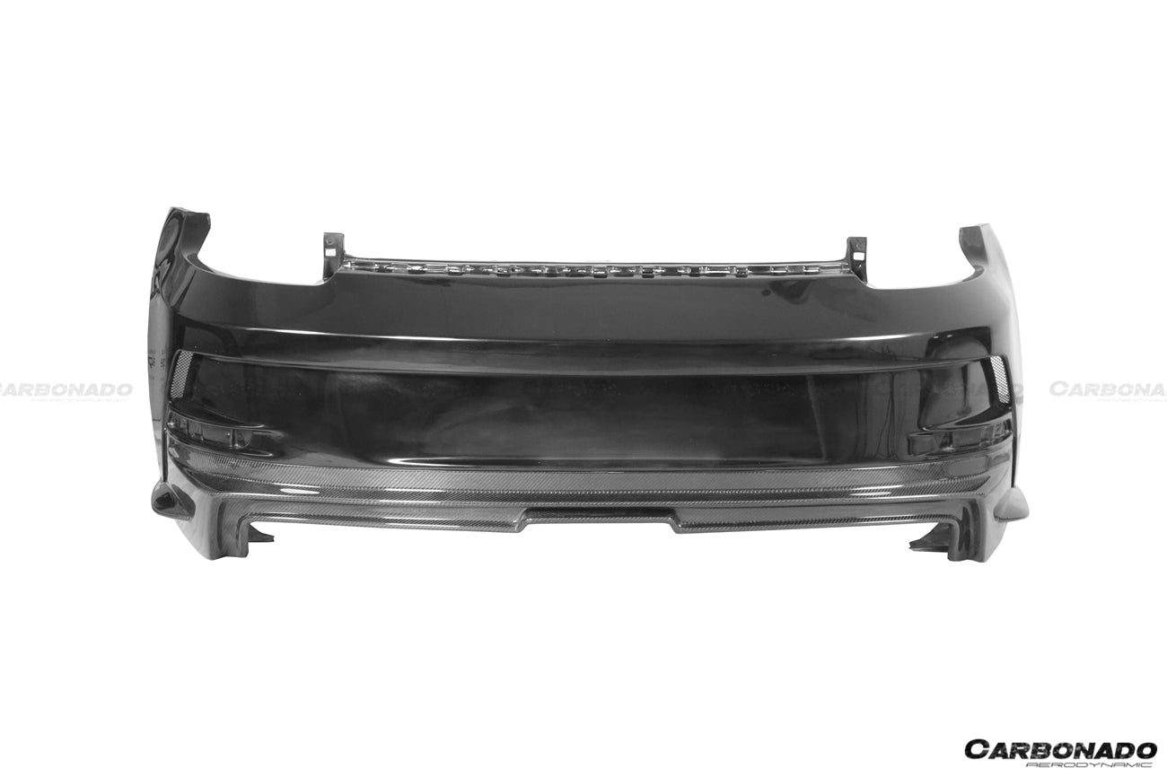 Carbonado 2019-2024 Porsche 911 992 Carrera  S  4  4S  Targa  Cabriolet GT3 Style Rear Bumper