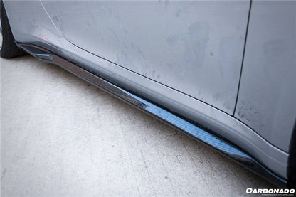 Carbonado 2019-2023 Porsche 911 992 Carrera  S  4  4S  Targa  Cabriolet WP Style Dry Carbon Fiber Side Skirts