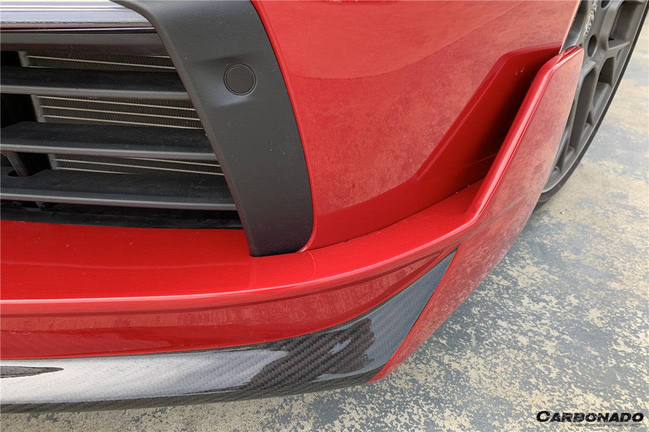 Carbonado 2019-2023 Porsche 911 992 Carrera  Targa  S  4  4S WP Style Dry Carbon Front Lip