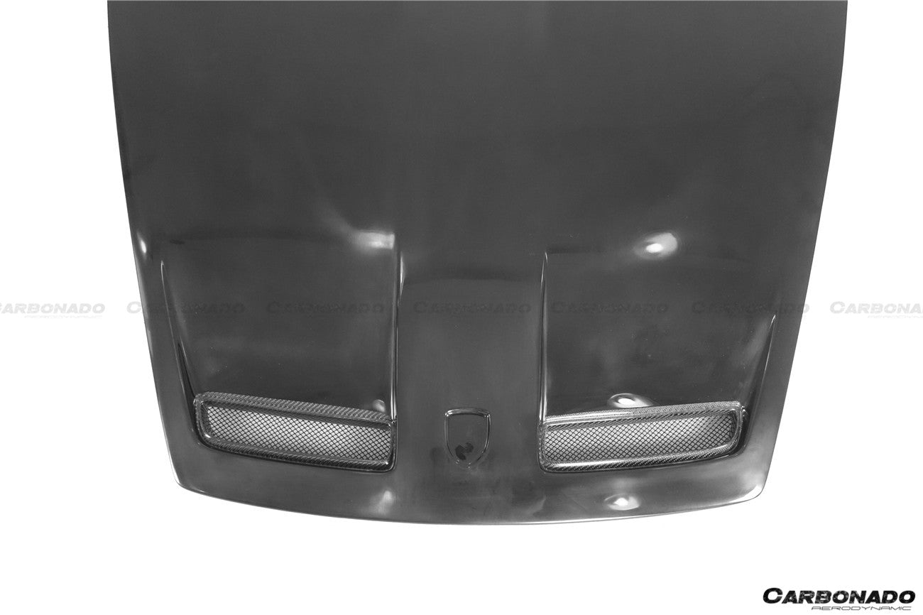 Carbonado 2019-2024 Porsche 911 992 Carrera & S & 4 & 4S & Targa & Turbo S GT3 Style Hood