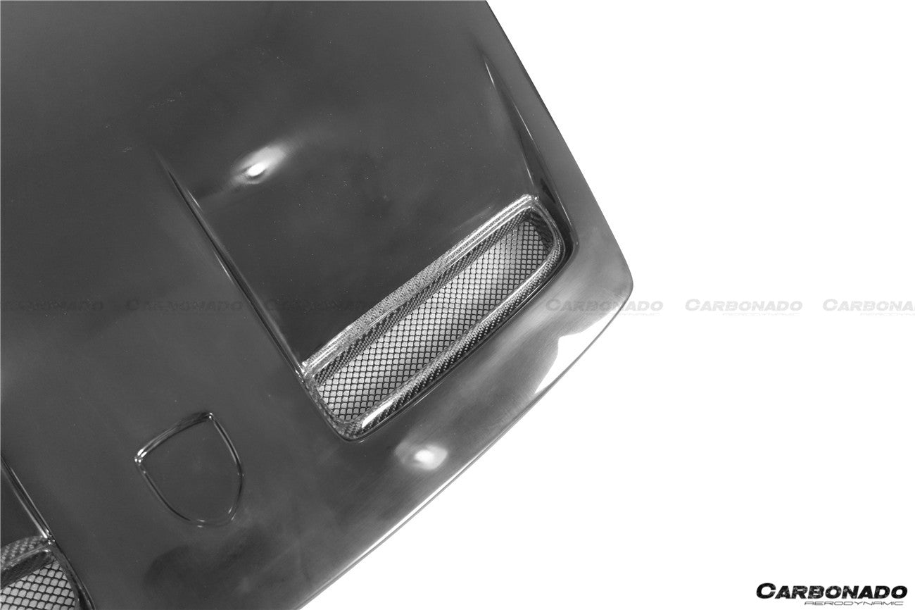 Carbonado 2019-2024 Porsche 911 992 Carrera & S & 4 & 4S & Targa & Turbo S GT3 Style Hood