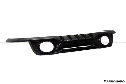 Carbonado 2020-2023 Porsche 911 992 Turbo S TA Style DRY Carbon Fiber Rear Lip With Winglets
