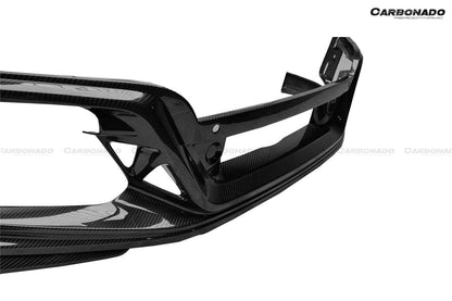 Carbonado 2020-2023 Porsche 911 992 Turbo S TA Style Front Bumper