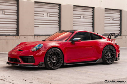 Carbonado 2019-2024 Porsche 911 992 Carrera & S & 4 & 4S & Targa & Turbo S GT3 Style Hood