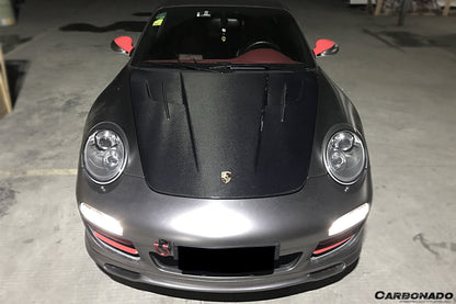 Porsche 987 Cayman Boxster y 997 Carrera MG Style Hood Carbonado 2005-2012