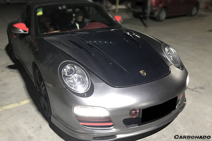 Porsche 987 Cayman Boxster y 997 Carrera MG Style Hood Carbonado 2005-2012