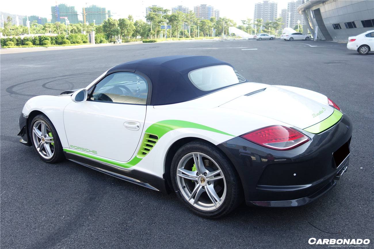 Carbonado 2005-2012 Porsche Cayman Boxster 987 TA Style Side Skirts