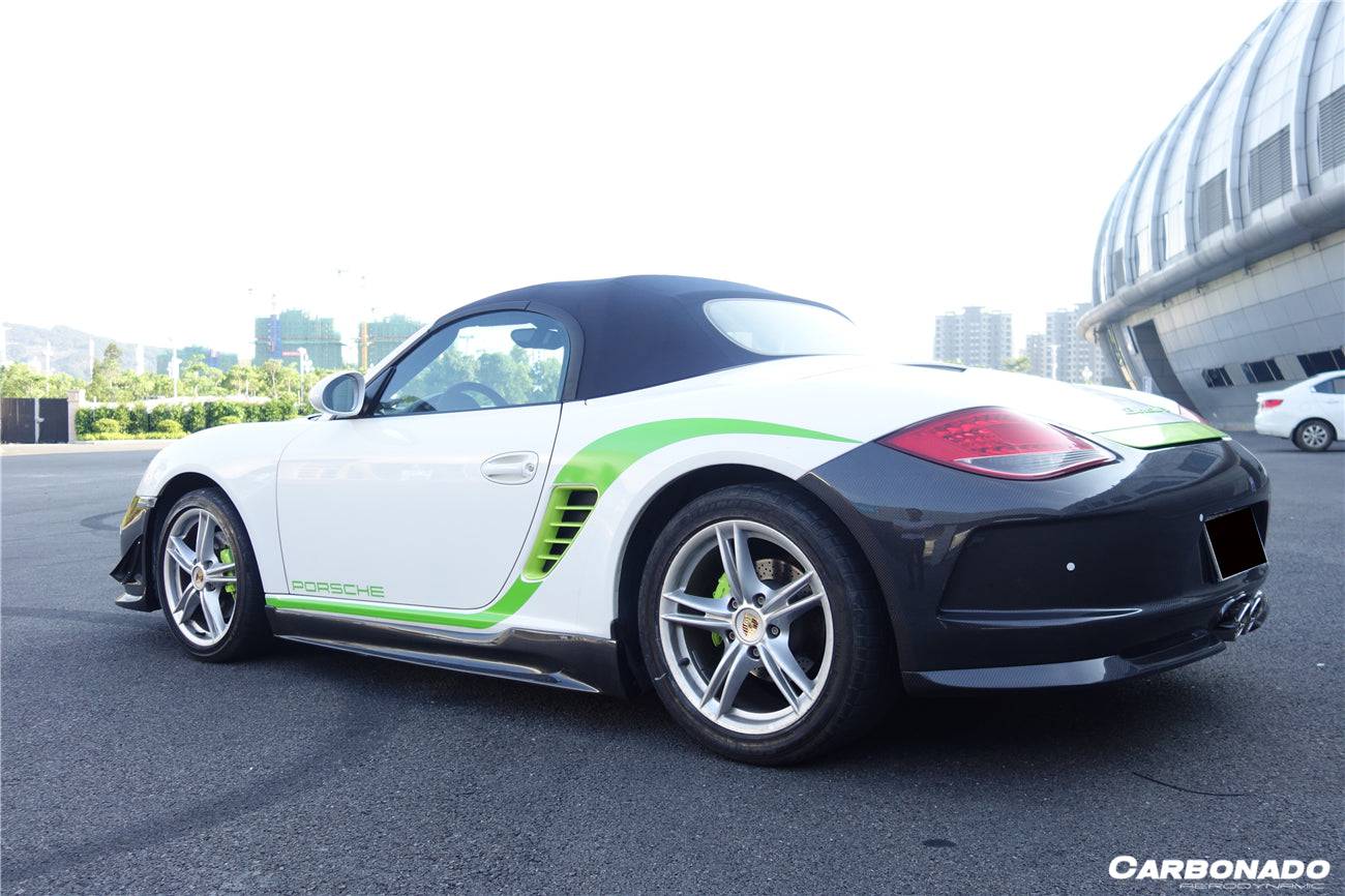 Carbonado 2005-2012 Porsche Cayman Boxster 987 TA Style Side Skirts