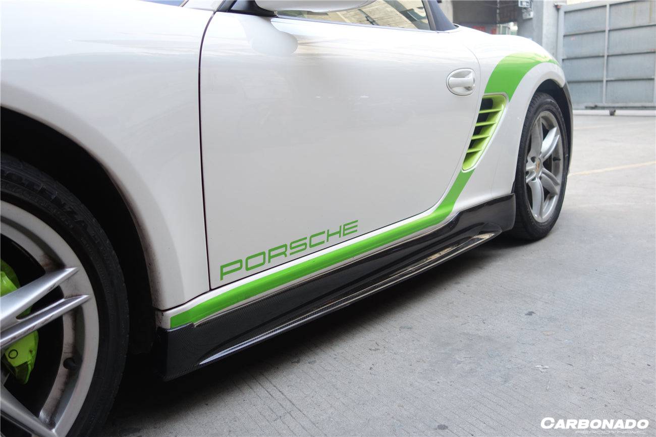 Carbonado 2005-2012 Porsche Cayman Boxster 987 TA Style Side Skirts