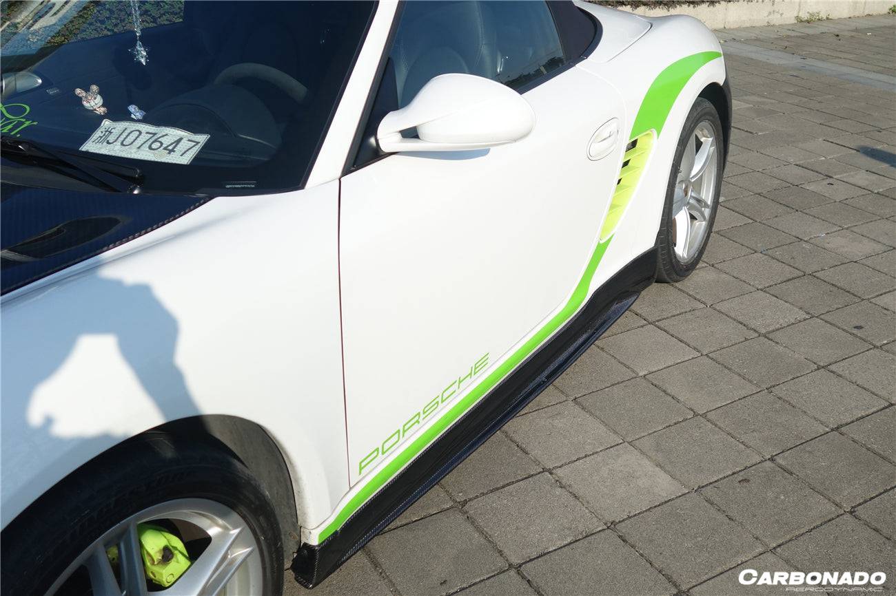 Carbonado 2005-2012 Porsche Cayman Boxster 987 TA Style Side Skirts