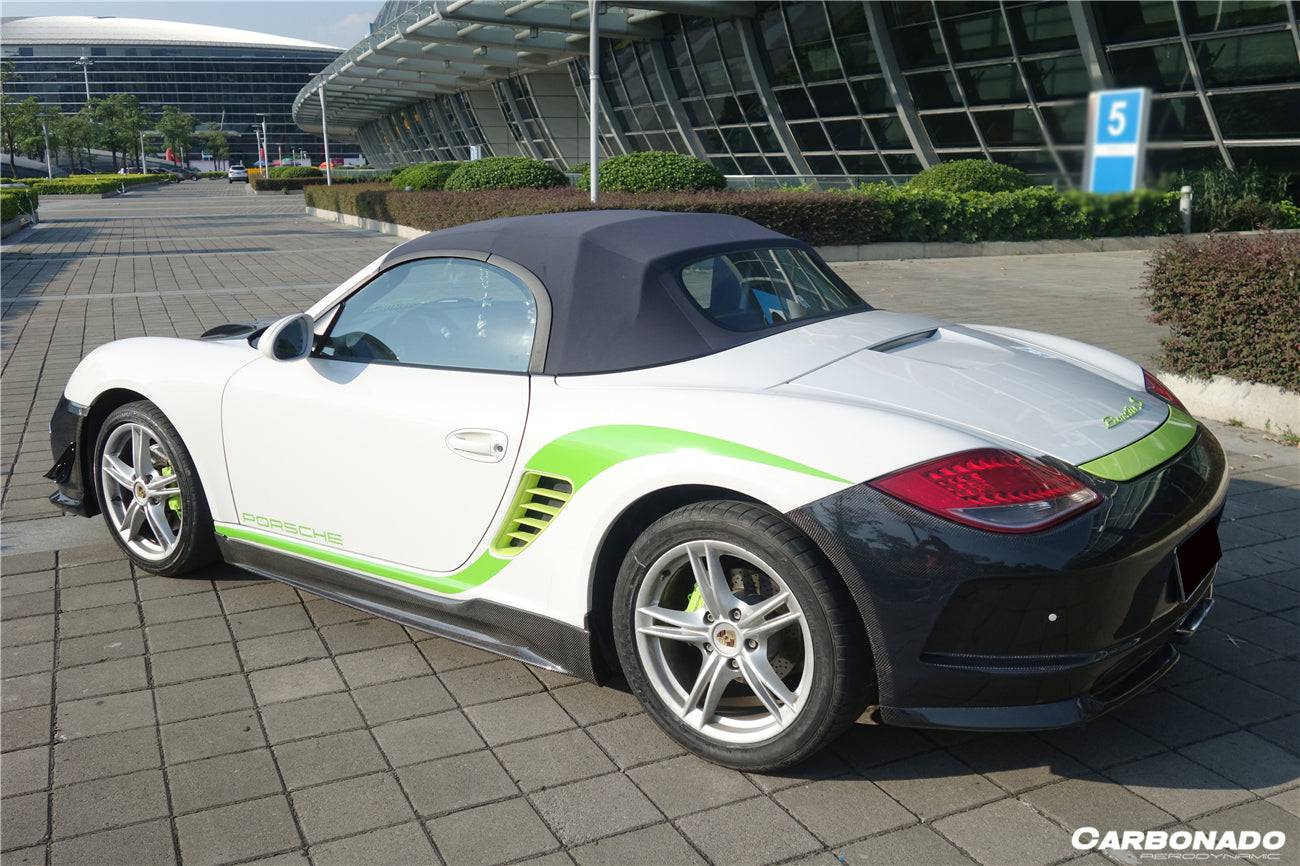 Carbonado 2005-2012 Porsche Cayman Boxster 987 TA Style Side Skirts