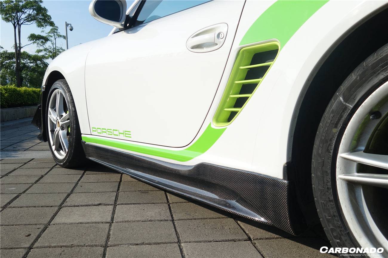 Carbonado 2005-2012 Porsche Cayman Boxster 987 TA Style Side Skirts