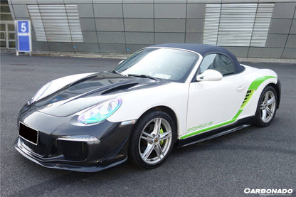Carbonado 2005-2012 Porsche Cayman Boxster 987 TA Style Side Skirts