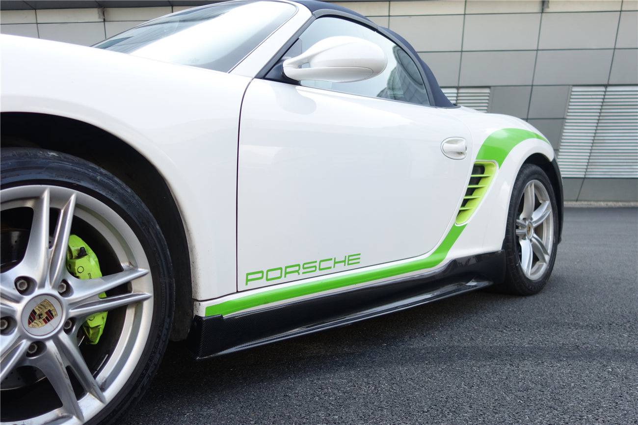 Carbonado 2005-2012 Porsche Cayman Boxster 987 TA Style Side Skirts