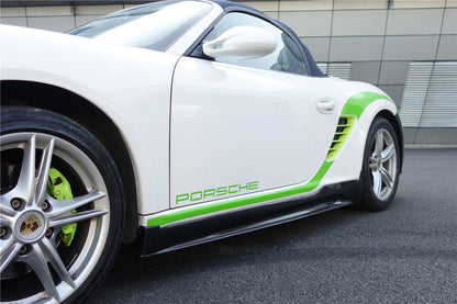 Carbonado 2005-2012 Porsche Cayman Boxster 987 TA Style Side Skirts
