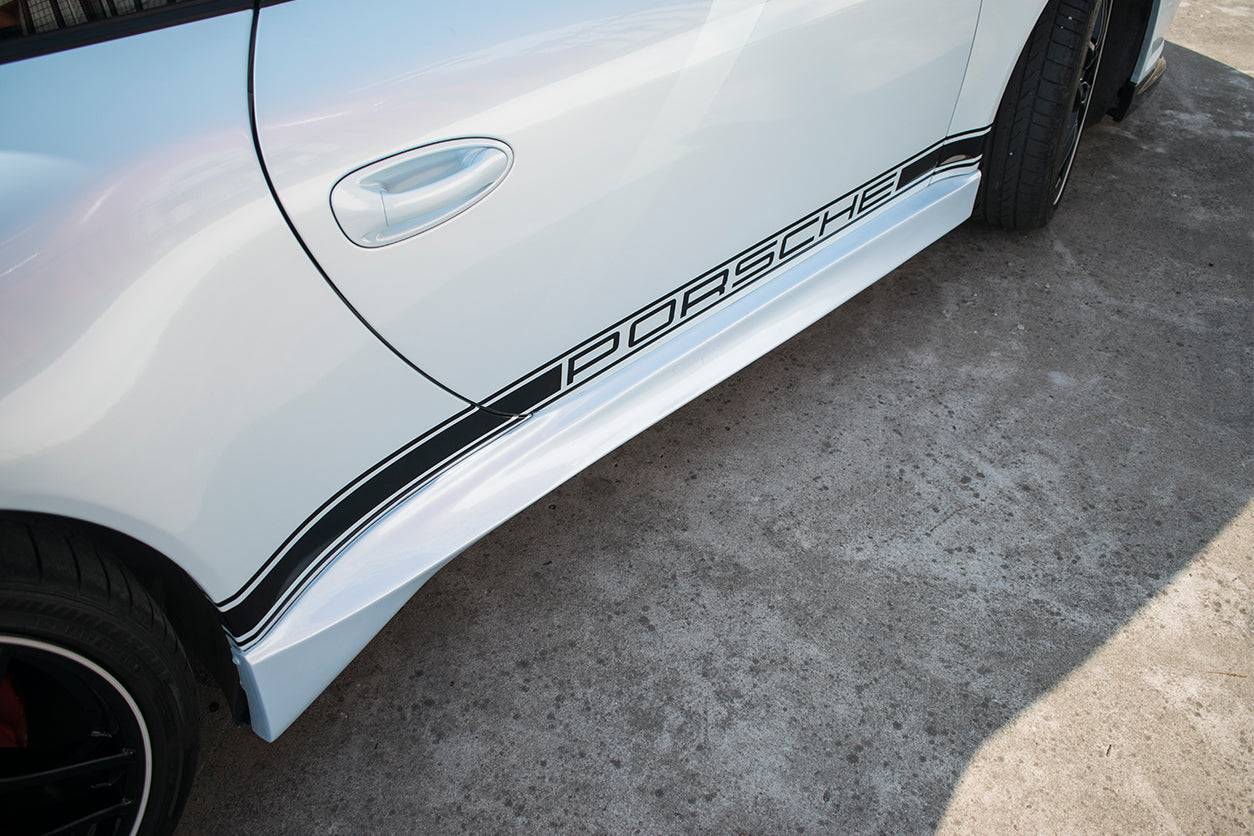 Faldones laterales estilo Porsche 911 997.2 Carrera ST Carbonado 2009-2012