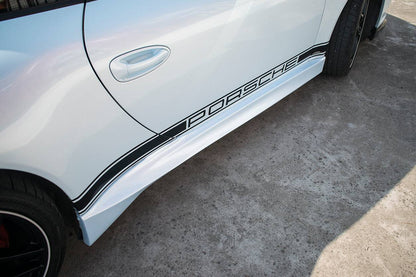 Faldones laterales estilo Porsche 911 997.2 Carrera ST Carbonado 2009-2012