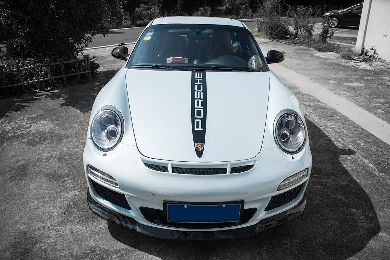 Parachoques delantero estilo Porsche 911 997.2 Carrera S 4S GT3 Carbonado 2009-2012