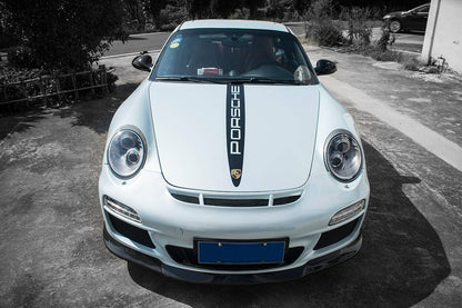 Parachoques delantero estilo Porsche 911 997.2 Carrera S 4S GT3 Carbonado 2009-2012