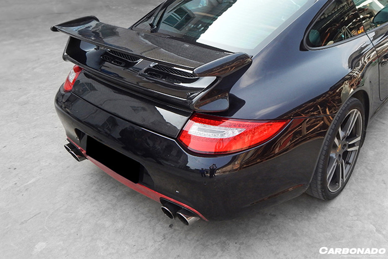 Carbonado 2005-2012 Porsche 911 997 2C | 4C Carrera GT3 Style Trunk Spoiler Wing Fits Carrera， S，4，4S