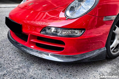 Carbonado TA Style Front Lip | 2005-2008 Porsche 911 997.1 Carrera S