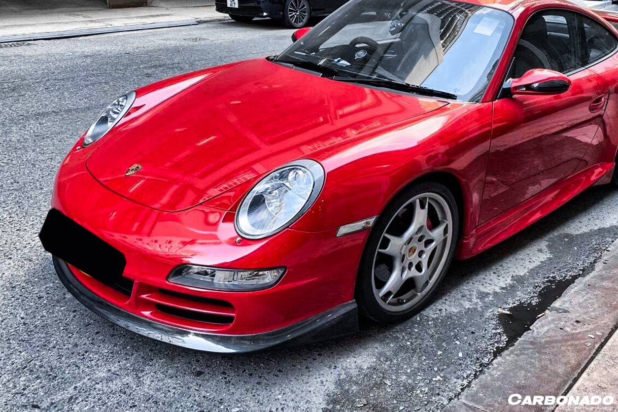 Carbonado TA Style Front Lip | 2005-2008 Porsche 911 997.1 Carrera S