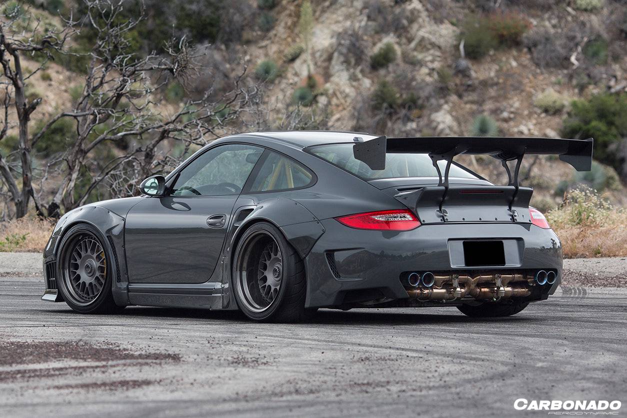 Carbonado 2009-2012 Porsche 911 997 Turbo S DE Style Trunk Spoiler