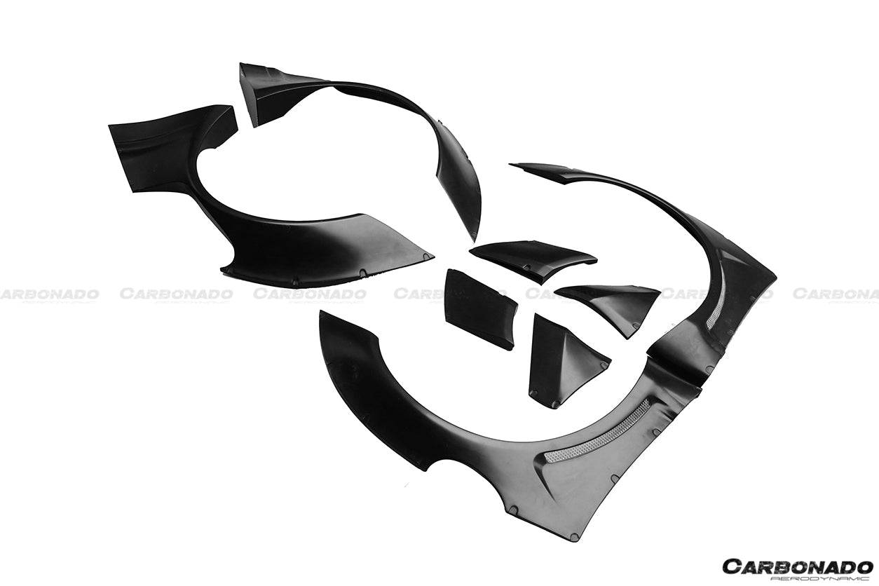 Carbonado 2009-2012 Porsche 911 997.2 TurboS 4S DE Style Auto Full Wide Body Kit