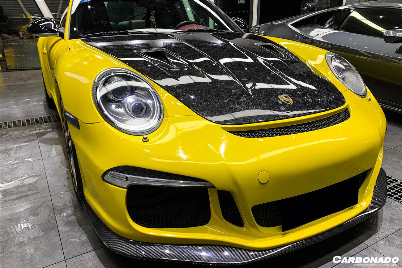 Capó de fibra de carbono estilo Porsche Carrera 911 997 Turbo Cayman Boxster 987 GT2RS (2005-2012)