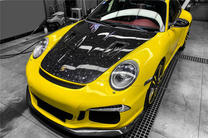 Capó de fibra de carbono estilo Porsche Carrera 911 997 Turbo Cayman Boxster 987 GT2RS (2005-2012)