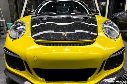 Capó de fibra de carbono estilo Porsche Carrera 911 997 Turbo Cayman Boxster 987 GT2RS (2005-2012)