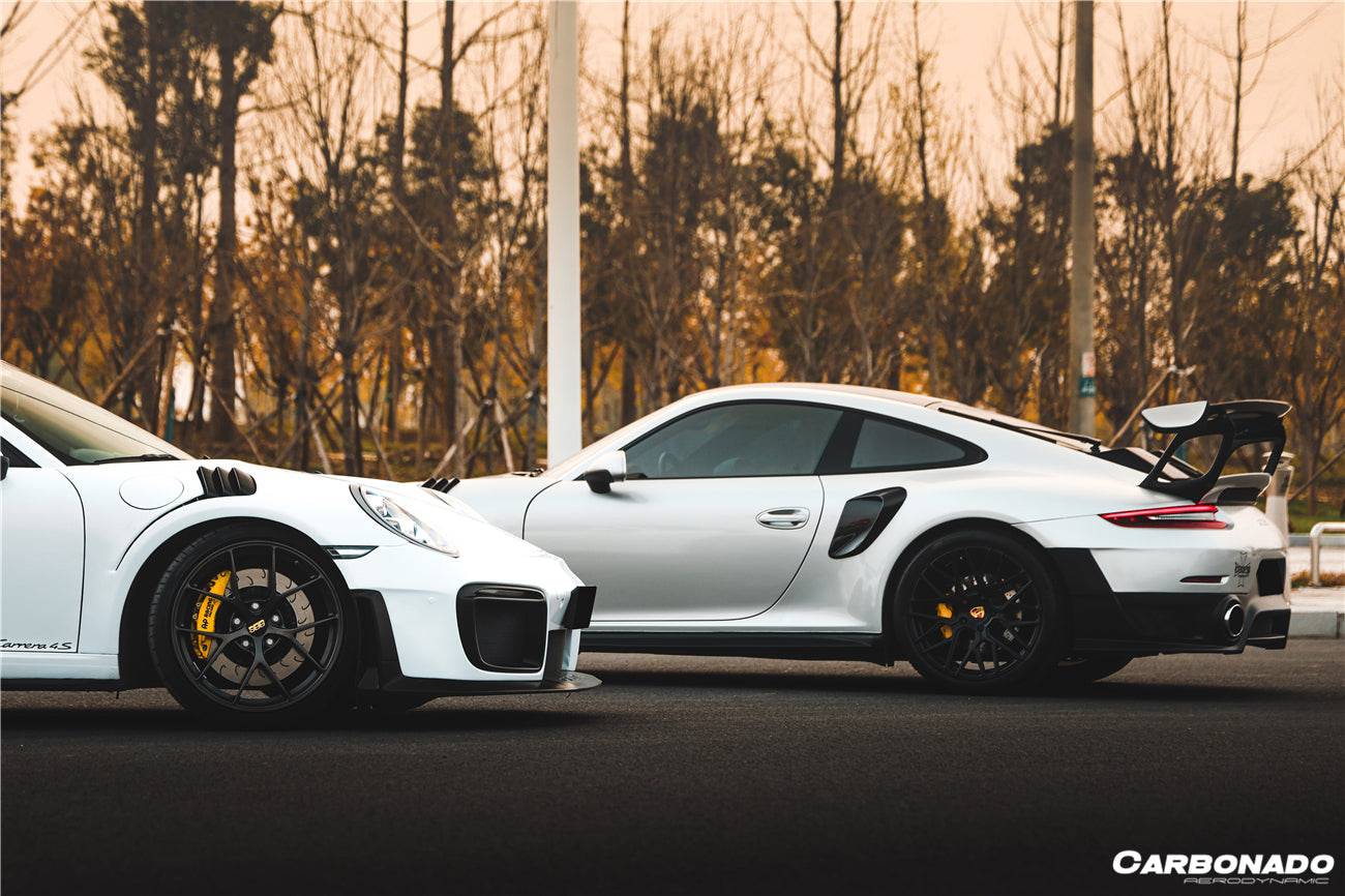Carbonado 2012-2019 Porsche 911 991.1  991.2 Carrera  S GT2RS Style Carbon Fiber Quarter Panel Side Scoops