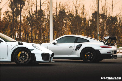 Carbonado 2012-2019 Porsche 911 991.1  991.2 Carrera  S GT2RS Style Carbon Fiber Quarter Panel Side Scoops