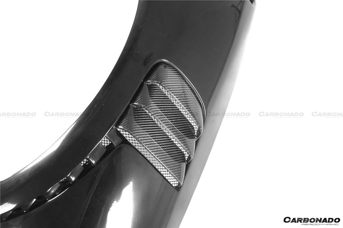 Carbonado 2013-2019 Porsche 991 Turbo    S GT2RS Style Front Bumper and Fender