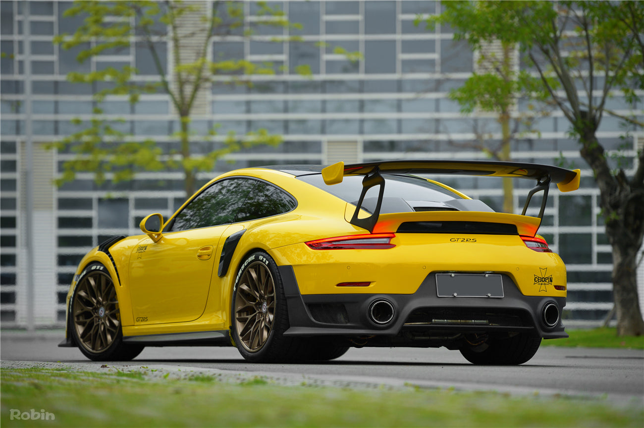 Parachoques trasero DarwinPRO 2012-2015 Porsche 911 991.1 Carrera S GT2RS (no es necesario cambiar la luz trasera del 991.2)