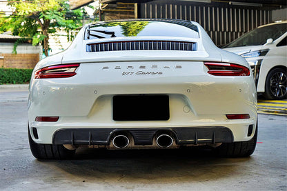 Carbonado 2016-2019 Porsche 911 991.2 Carrera   S   4S    GTS OD Style Mid Rear Lip