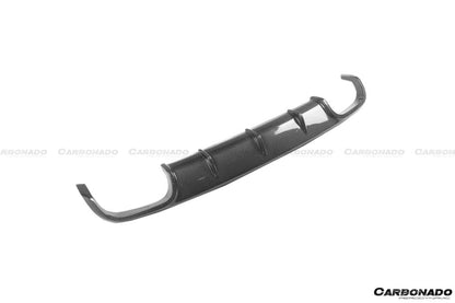 Carbonado 2016-2019 Porsche 911 991.2 Carrera   S    4S    GTS OD Style Quad Rear Lip