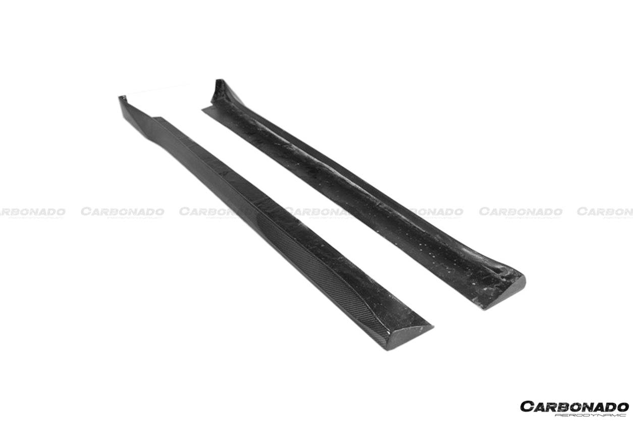 Carbonado 2016-2019 Porsche 911 991.2 Carrera    S   4S    GTS OD Style Side Skirts