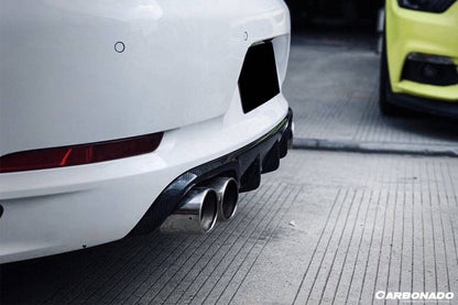 Carbonado 2016-2019 Porsche 911 991.2 Carrera   S    4S    GTS OD Style Quad Rear Lip